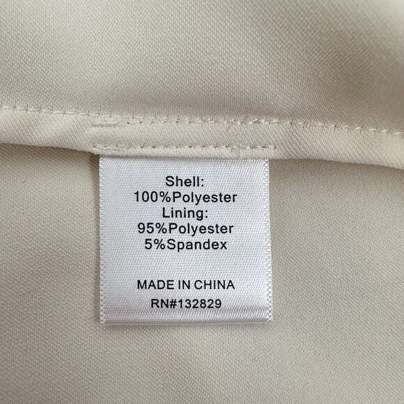 Revolve L'Academie Alicia Satin Midi Dress S Ivory Sleeveless Pleated Side Slit - Picture 13 of 16